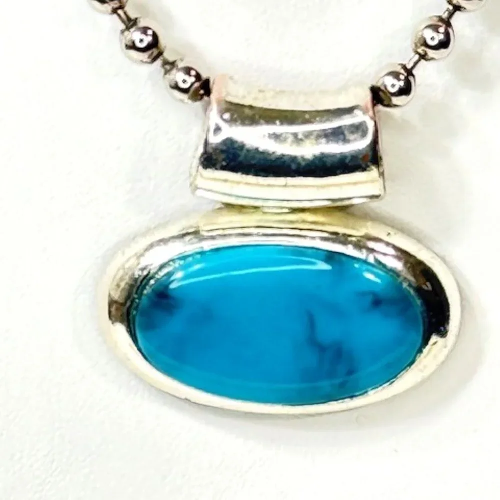 Alpaca silver and turquoise 18